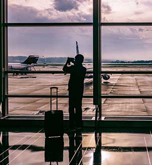 noleggia l'auto con autista per raggiungere l'aeroporto